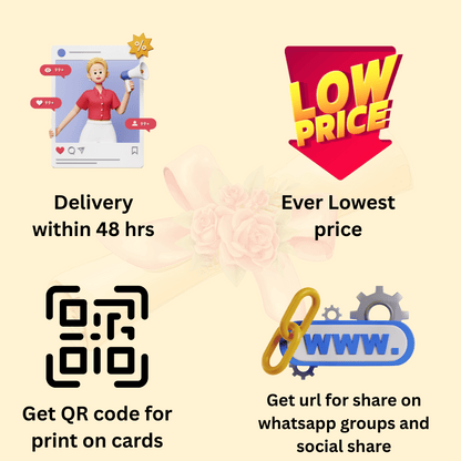 Premium Digital Visiting Card – Lifetime Hosting + QR & URL (Housewarming, Schools, NGOs, Businesses)