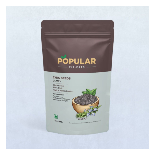 Popular Fit Eats Chia Seeds - Raw- UBQ1035