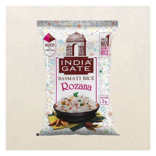 India Gate Rozana Basmati Rice (Medium Grain)- EEK1003