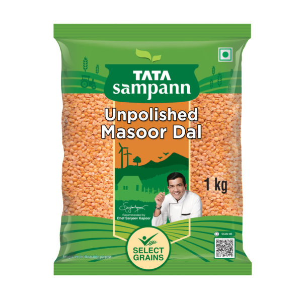 Tata Sampann Unpolished Masoor Dal- BHZ1006