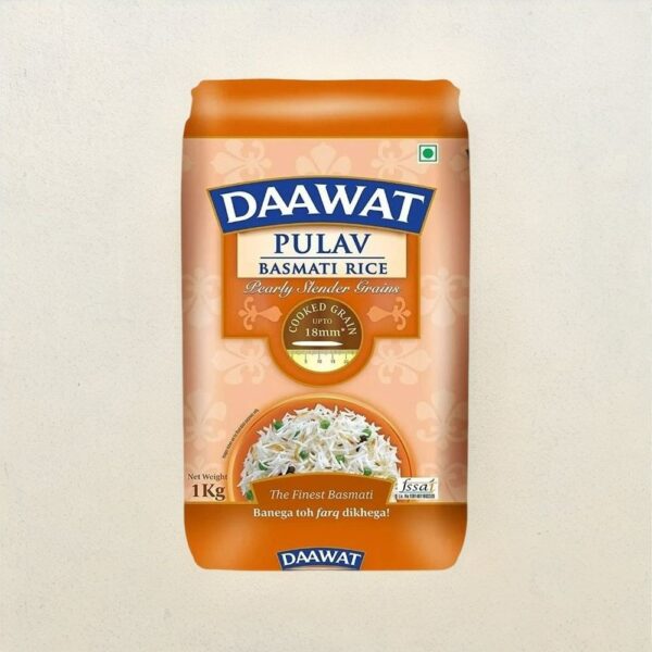 Daawat Pulav Basmati Rice (Long Grain)- EEK1009