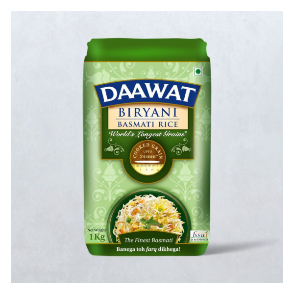 Daawat Biryani Basmati Rice (Long Grain)- EEK1017