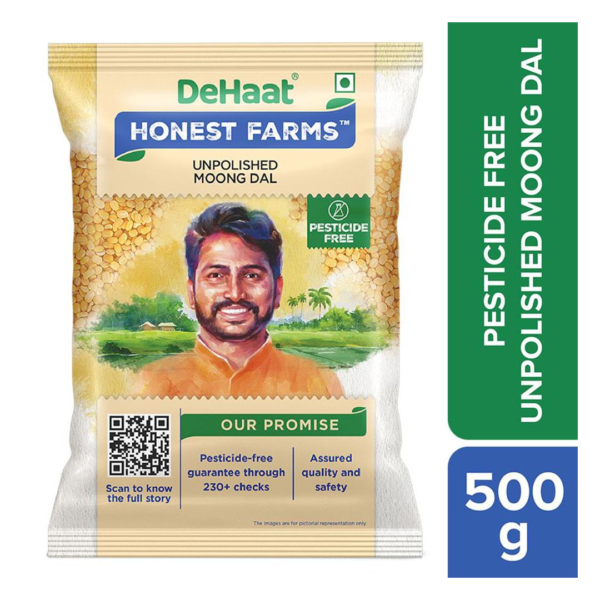 Dehaat Honest Farms Unpolished Moong Dal- BHZ1020