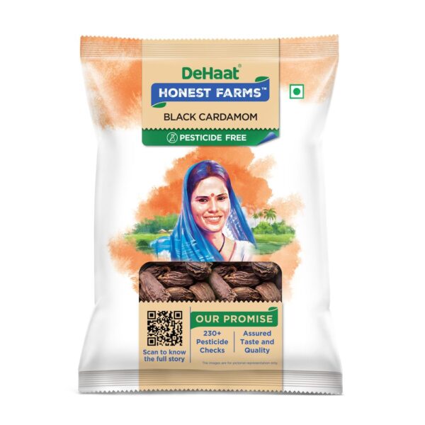 DeHaat Honest Farms Pesticide Free Black Cardamom- JBU1016