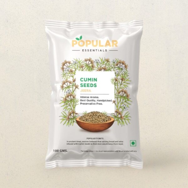 Popular Essentials Jeera/Cumin Seeds- JBU1023