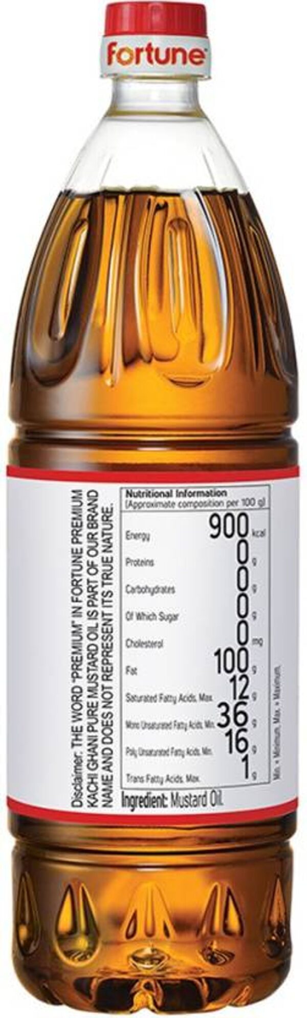 Fortune Kachi Ghani Mustard Oil (Bottle)- YFD1003 - Image 2