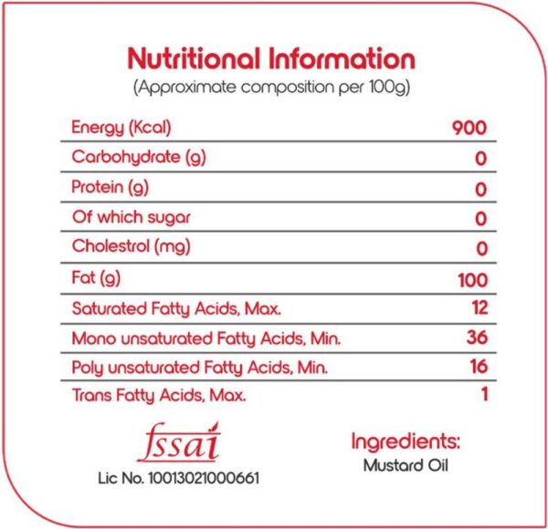 Fortune Kachi Ghani Mustard Oil (Bottle)- YFD1003 - Image 4