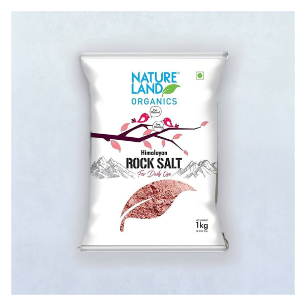 Natureland Organics Himalayan Pink Rock Salt- QFW1010