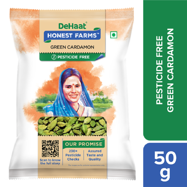 DeHaat Honest Farms Pesticide Free Green Cardamom- JBU1059