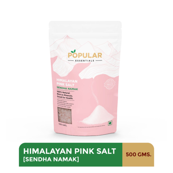 Popular Essentials Pink Rock Salt (Sendha Namak)- QFW1015