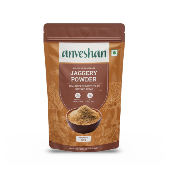 Anveshan Premium Jaggery Powder - Sustainable Alternative To Refined Sugar- QFW1053