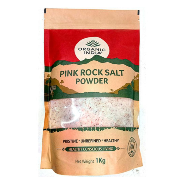 Organic India Pink Rock Salt Powder- QFW1063