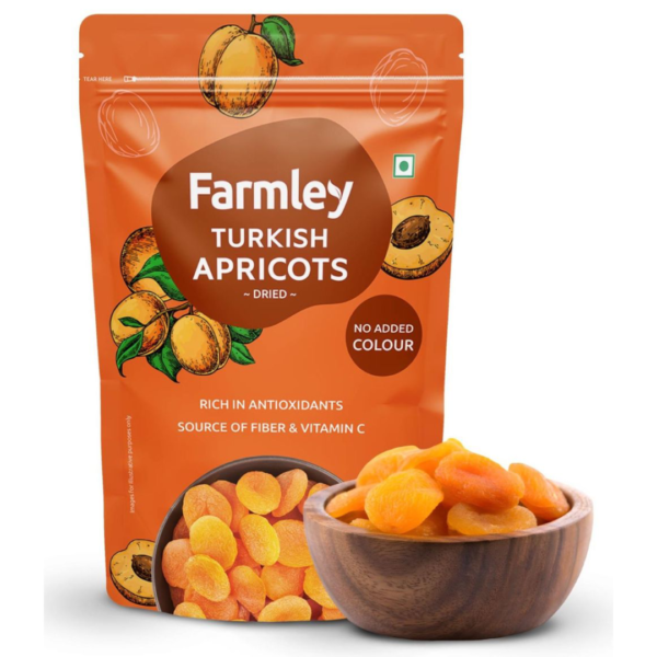 Farmley Premium Turkish Dried Apricots (Khubani)- AXQ1003