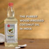 Indic Wisdom Wood Pressed Virgin Coconut Oil (Cold Pressed - Extracted on Wooden Churner)- YFD1009 - Image 2