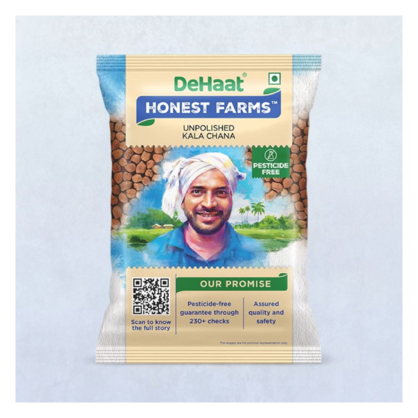 Dehaat Honest Farms Unpolished Kala Chana- BHZ1062