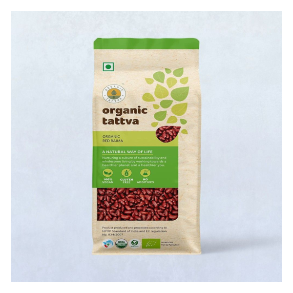 Organic Tattva Red Rajma- BHZ1036