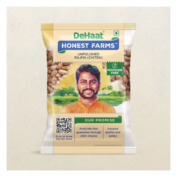 Dehaat Honest Farms Unpolished Rajma (Chitra)- BHZ1039