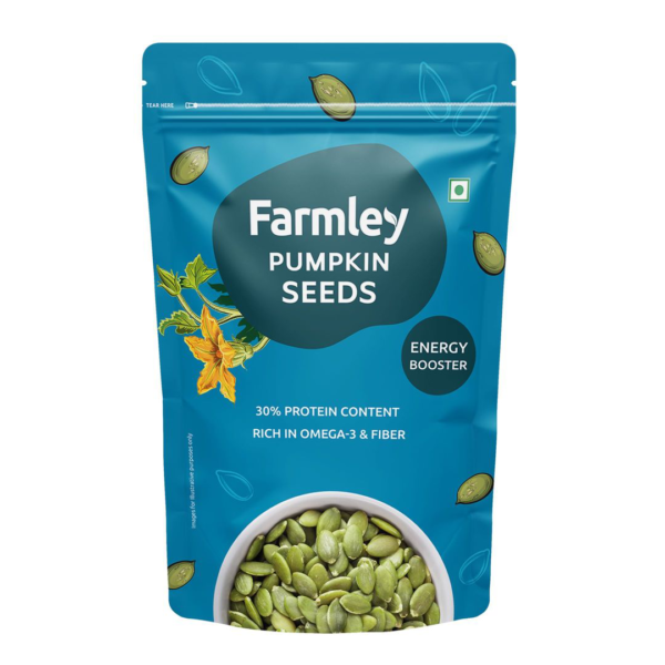 Farmley Premium Healthy Jumbo Pumpkin Seeds Rich in Protein & Fiber- UBQ1003