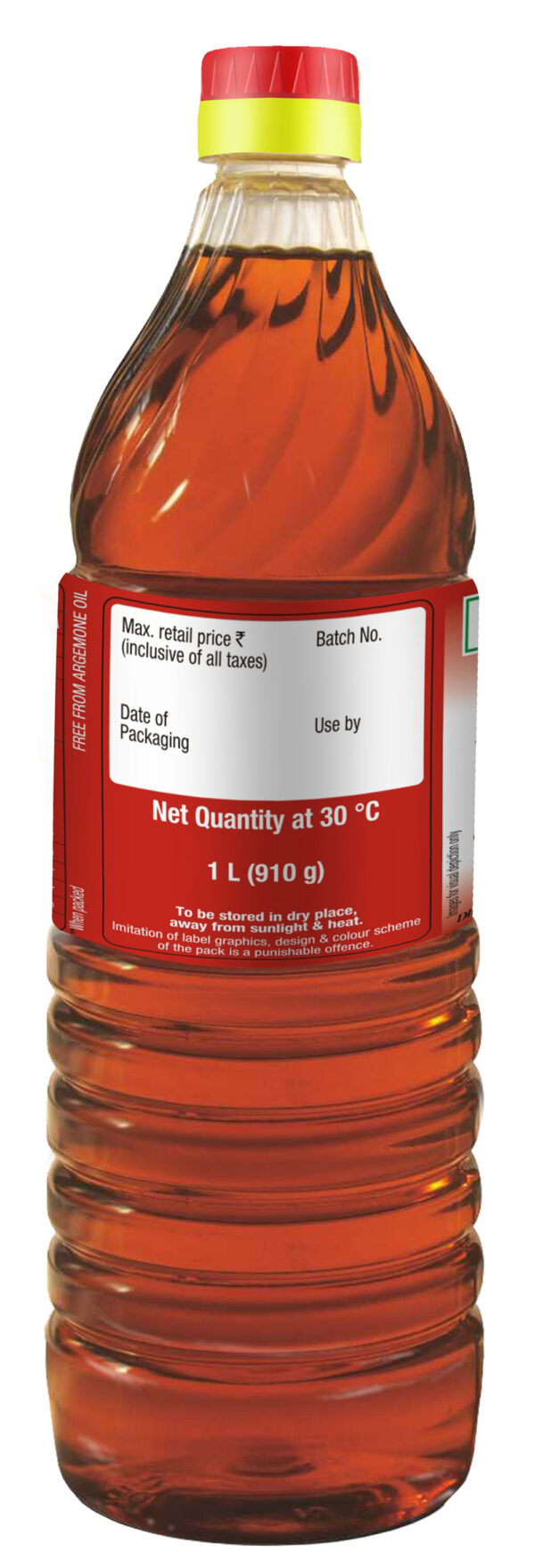 Dhara Kachi Ghani Mustard Oil (Bottle)- YFD1016 - Image 2