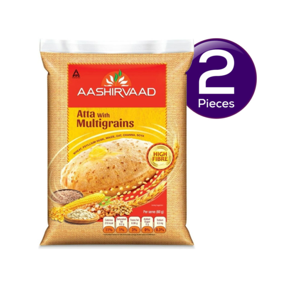 Aashirvaad Multigrain Atta 1 kg Combo- NJC1012