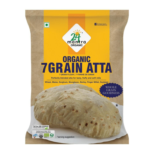 24 Mantra Organic 7 Grain Atta- NJC1013