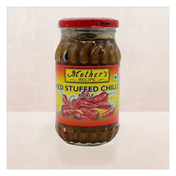 Mother's Recipe Pickle - Red Stuffed Chilli- EVW1012