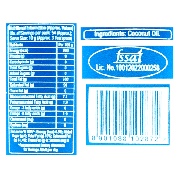 Parachute Pure Coconut Oil- YFD1025 - Image 3