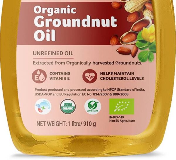 Organic Tattva Peanut Oil- YFD1027 - Image 4
