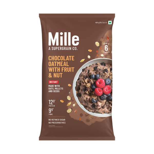 MuscleBlaze Fit High Protein Oats (Dark Chocolate)- ZTM1003