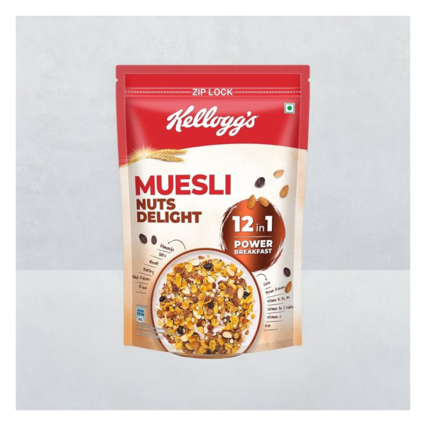 Kellogg’s Muesli Nuts Delight 12-in-1 Power Breakfast- ZTM1022