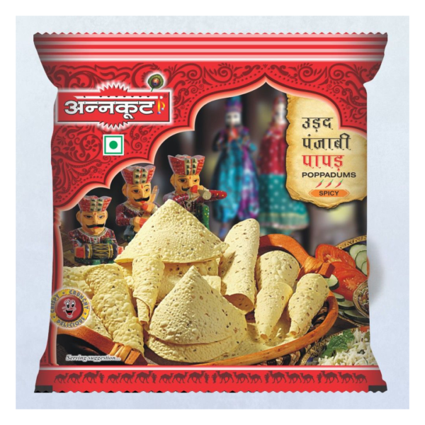 Annkoot Urad Punjabi Masala Papad- EVW1030