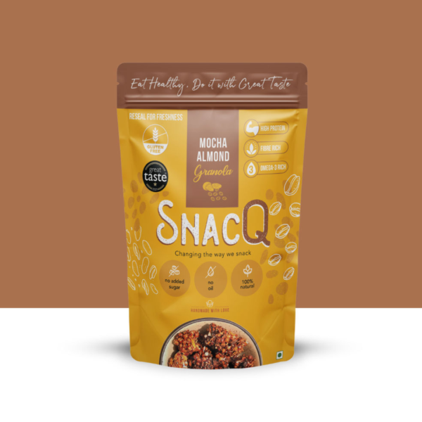 Snacq Mocha Almond Granola- NPS1044