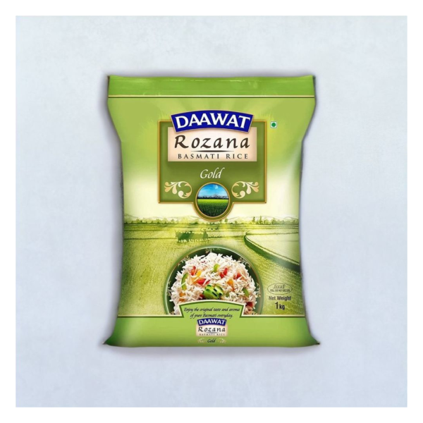 Daawat Rozana Basmati Rice Gold (Medium Grain)- EEK1060