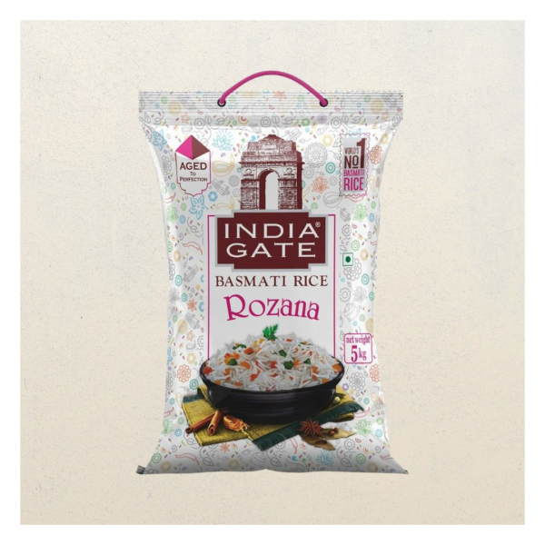 India Gate Rozana Basmati Rice (Medium Grain)- EEK1061