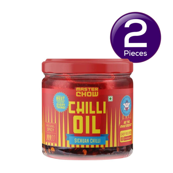 MasterChow Spicy Sichuan Chilli Oil 170 gms Combo- ERE1017