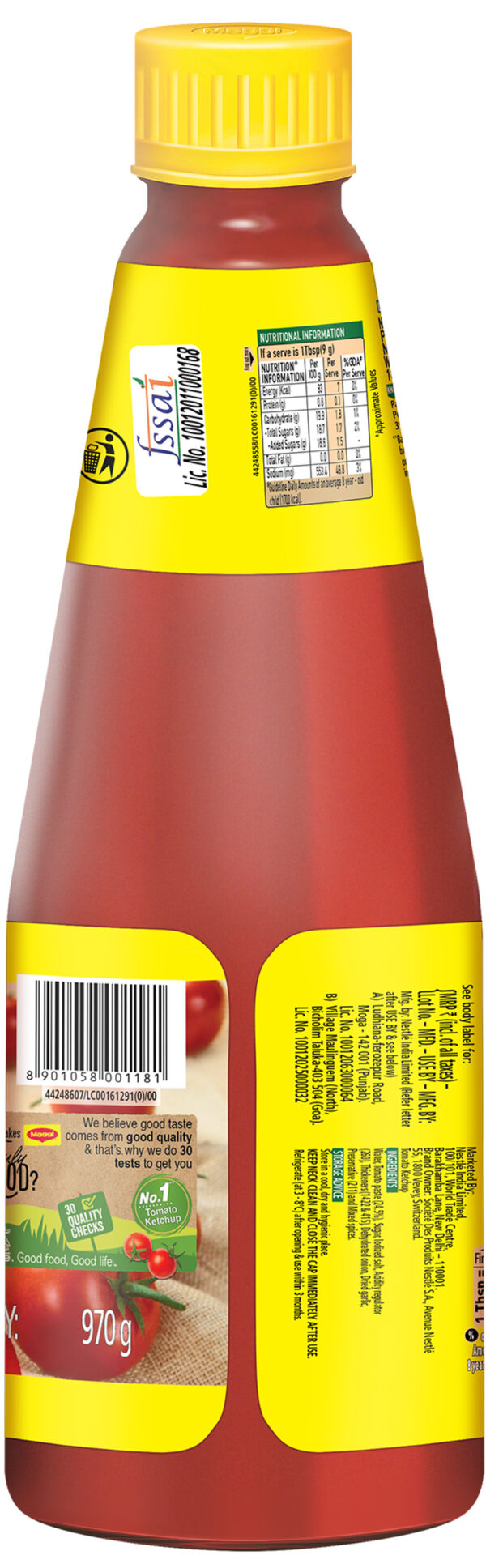MAGGI Rich Tomato Ketchup Bottle- ERE1018 - Image 2