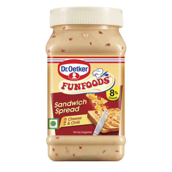 Dr. Oetker FunFoods Veg Sandwich Spread Cheese & Chilli- WWY1003