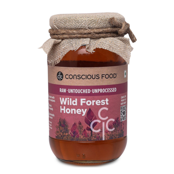 Conscious Food Wild Forest Honey Natural & Pure- WWY1005