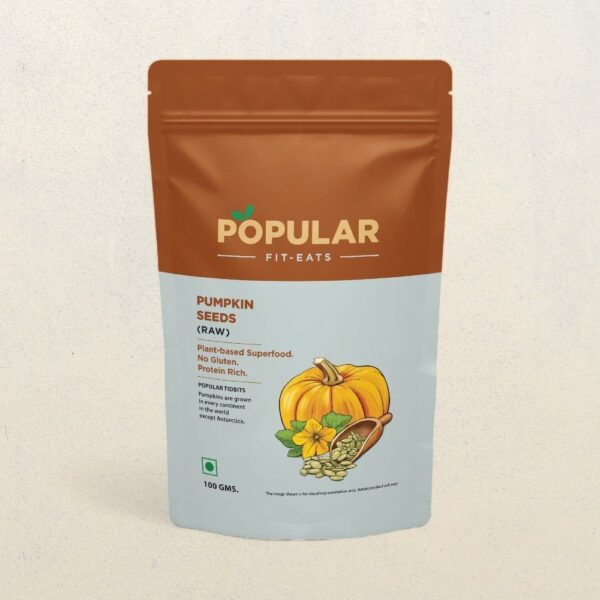 Popular Fit Eats Pumpkin Seeds - Raw- UBQ1033