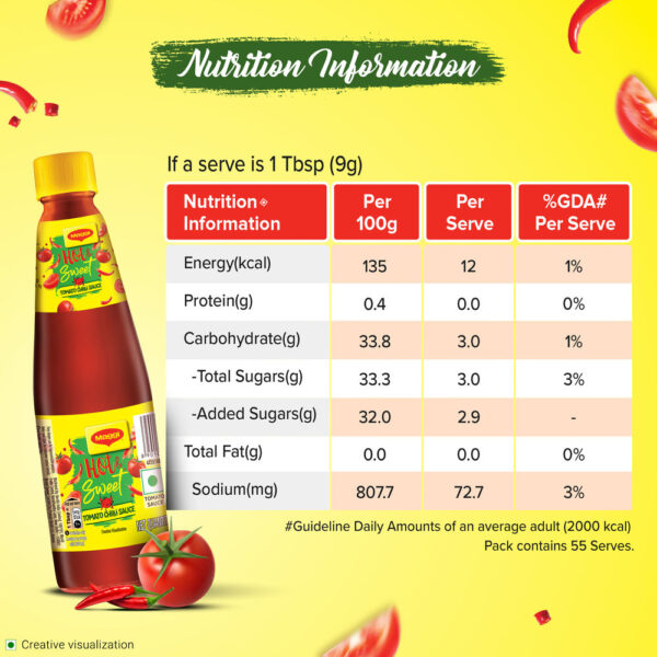 Maggi Hot & Sweet - Tomato Chilli Sauce- ERE1029 - Image 3