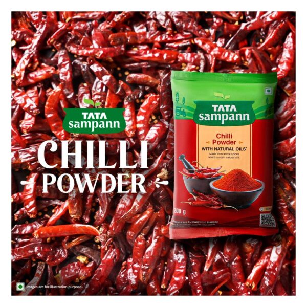 Tata Sampann Chilli Powder with Natural Oils Lal Mirchi Powder- WLM1075