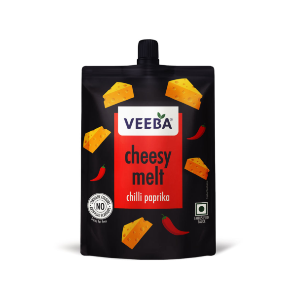 Veeba Cheesy Melt Chilli Paprika Cheesy Spread & Dressing- WWY1014