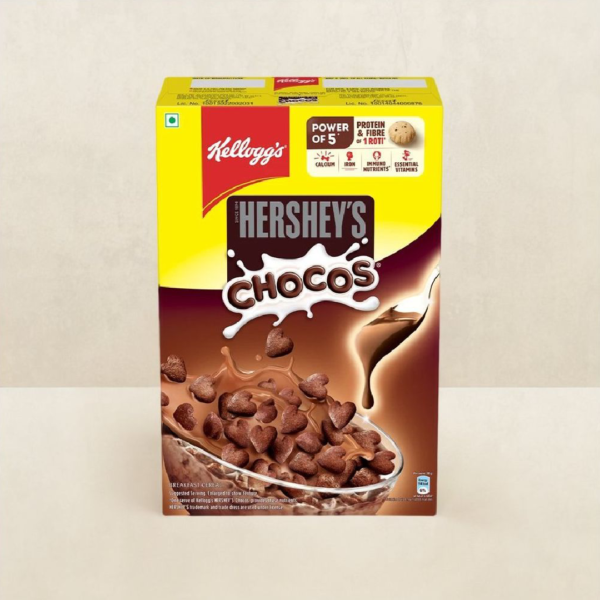 New Kellogg's Hersheys Chocos With Power Of 5+ Protein & Fibre Of 1 Roti- NPS1065