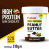 Pintola High Protein Dark Chocolate Peanut Butter - Crunchy- JSJ1014 - Image 6