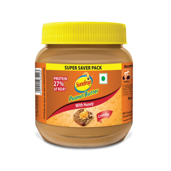 Sundrop Peanut Butter With Honey - Crunchy- JSJ1016