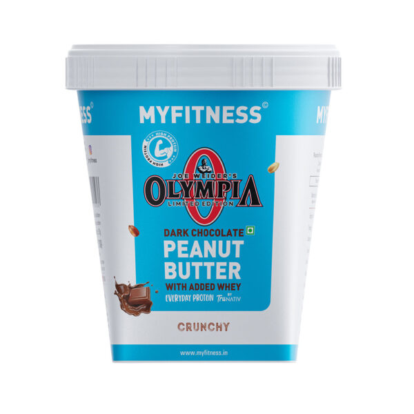 MyFitness Olympia Edition Dark Chocolate Peanut butter with Added Whey: Crunchy- JSJ1023 - Image 3