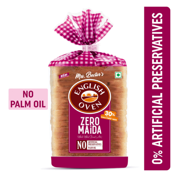 English Oven Zero Maida Whole Wheat Bread- QEE1023