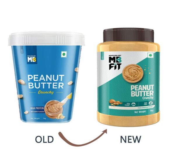 MuscleBlaze Classic Peanut Butter with Omega 3 & 6 (Crunchy)- JSJ1031 - Image 3