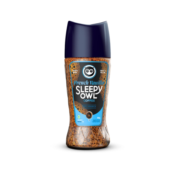 Sleepy Owl French Vanilla Instant Coffee 100% Arabica- BLJ1002