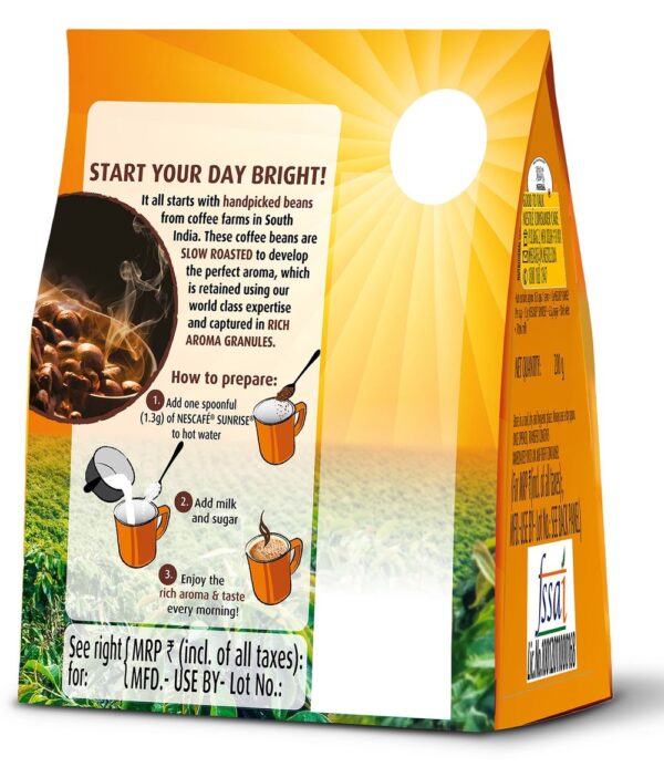 NESCAFE Sunrise Instant Coffee Powder- BLJ1011 - Image 3